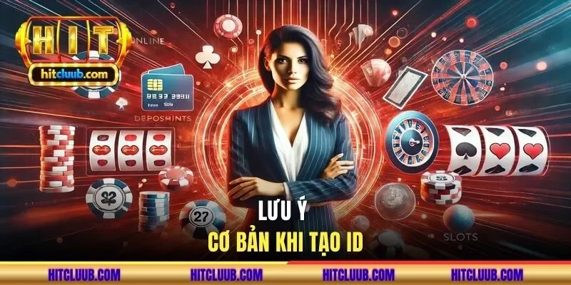 Lưu ý cơ bản khi tạo ID