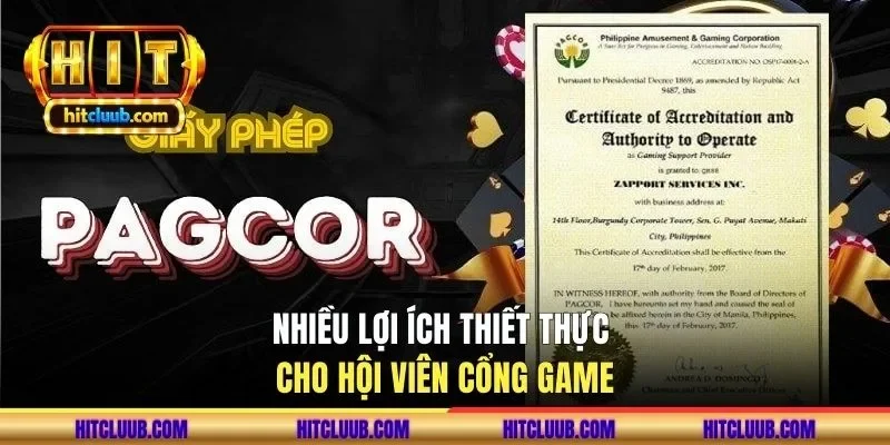 Nhiều lợi ích thiết thực cho hội viên cổng game