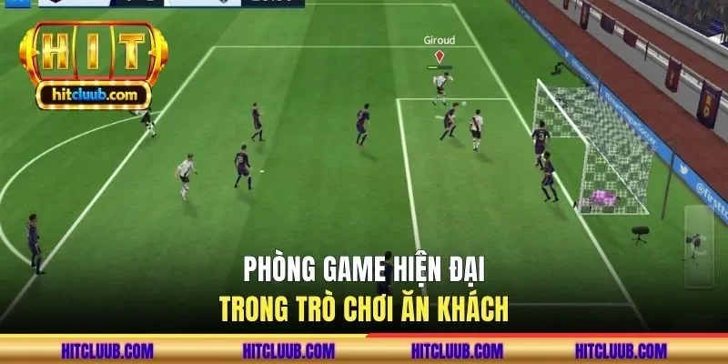 Phòng game hiện đại trong trò chơi ăn khách
